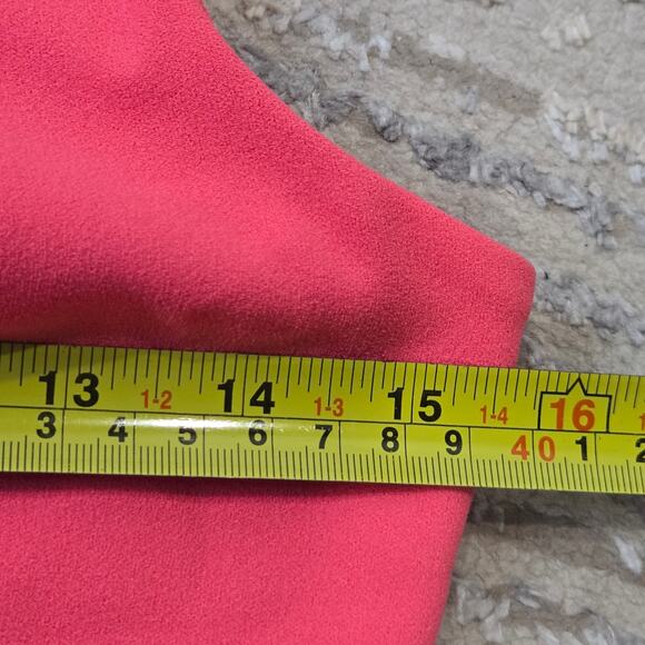 NWT Show Me Your Mumu Eden Midi Dress Flamingo Pink Crepe Preppy Event Small - Picture 7 of 8